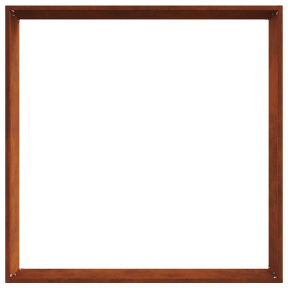 Bordura per Prato 6 pcs Ruggine 60 x 60 x 13 cm | homemem39