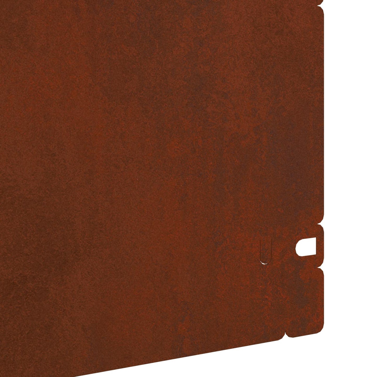 Bordure per prato 10 pcs Ruggine 103 x 0,05 x 22 cm | homemem39