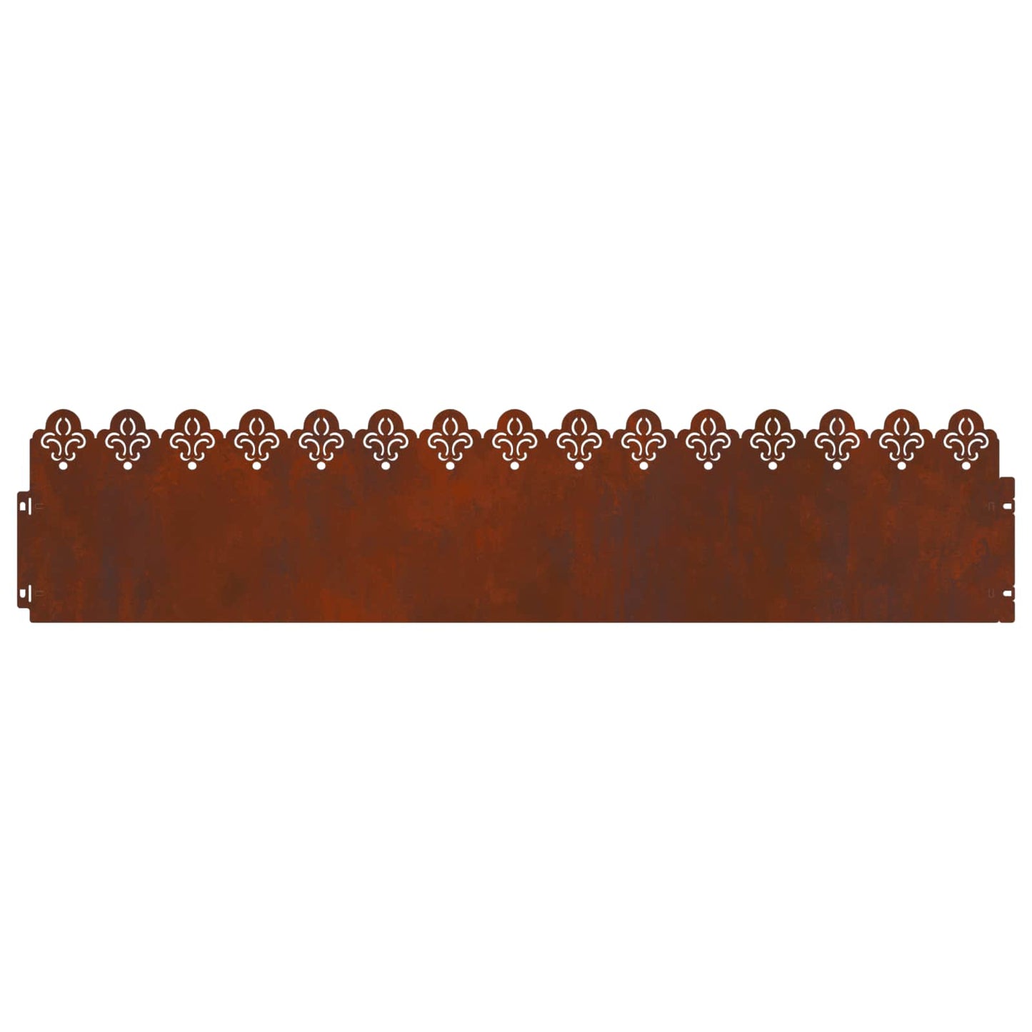 Bordure per prato 10 pcs Ruggine 103 x 0,05 x 22 cm | homemem39