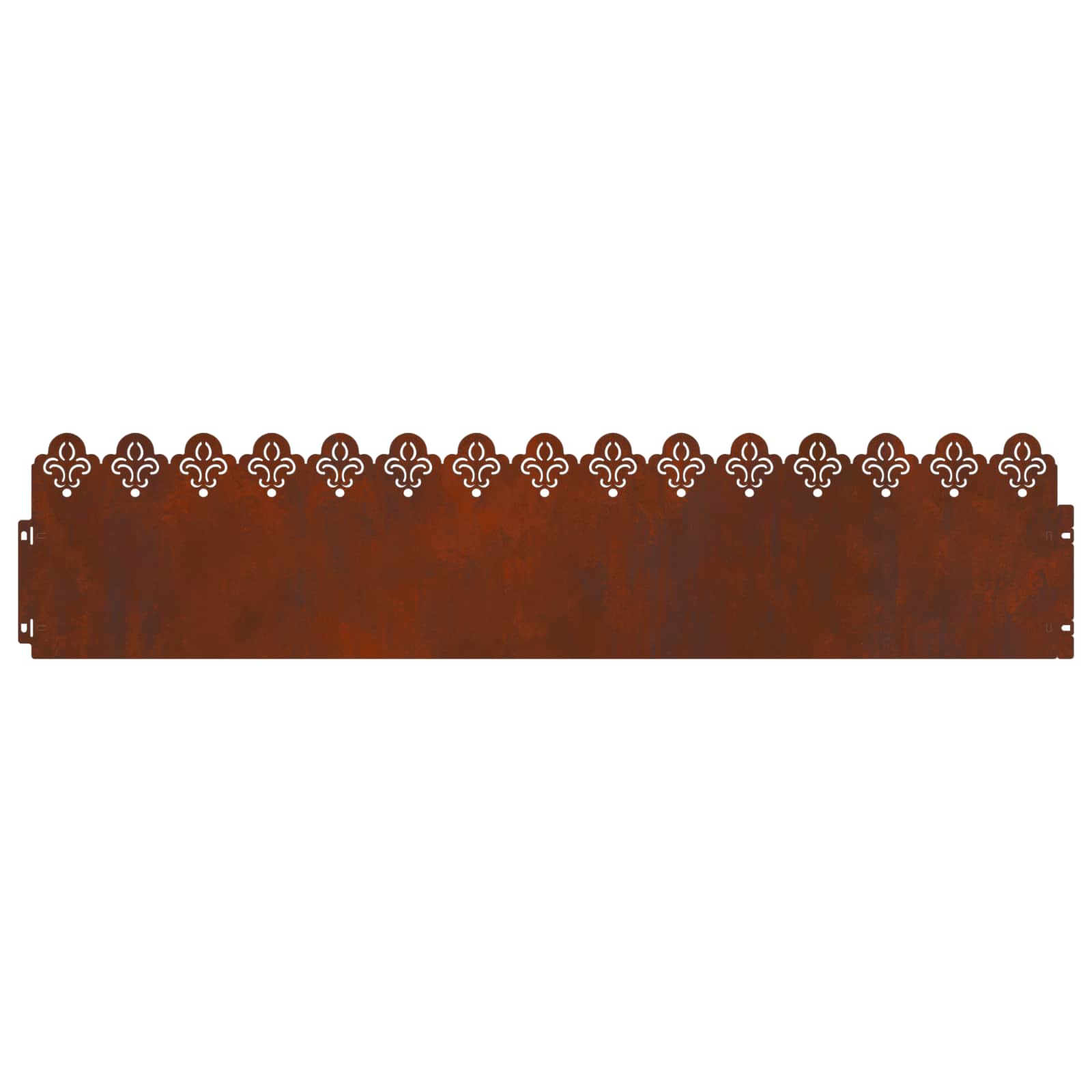 Bordure per prato 20 pcs Ruggine 103 x 0,05 x 22 cm | homemem39
