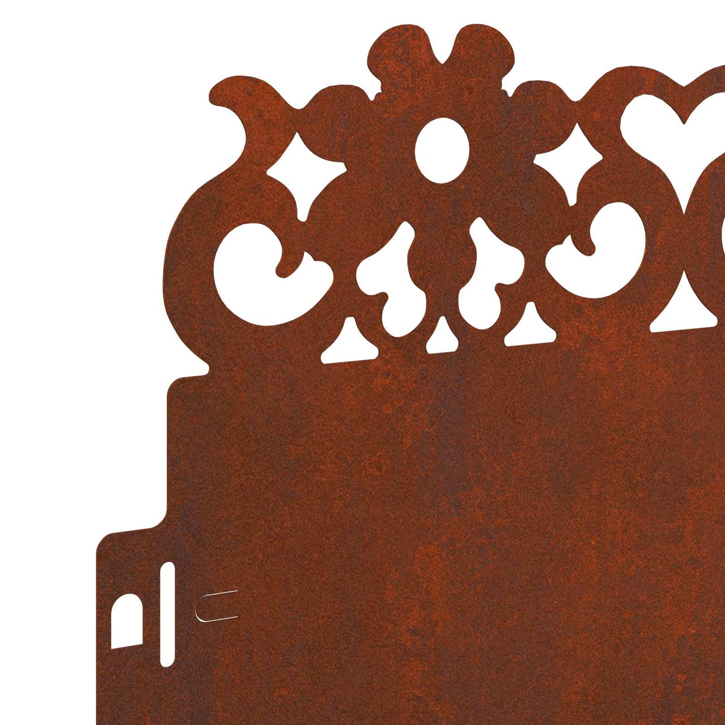 Bordure per prato 20 pcs Ruggine 103 x 0,05 x 22 cm | homemem39