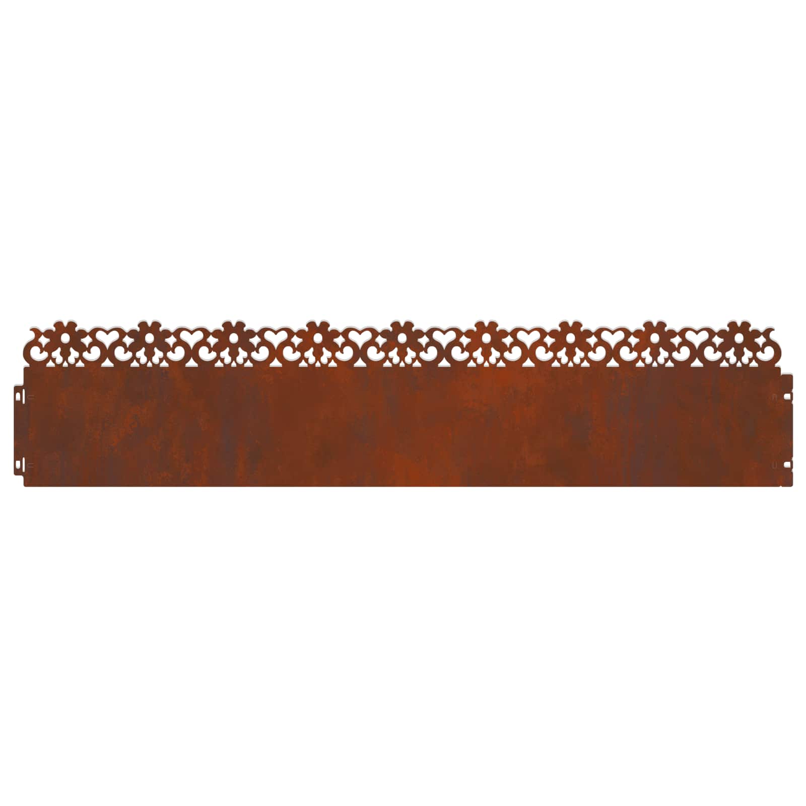 Bordure per prato 20 pcs Ruggine 103 x 0,05 x 22 cm | homemem39