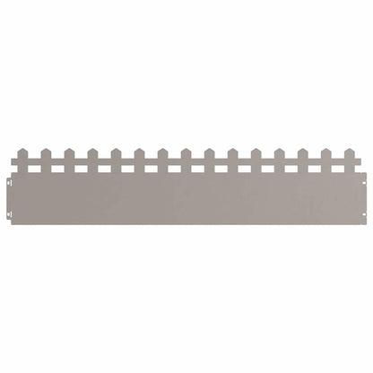 Bordure per prato 20 pcs Ruggine 103 x 0,05 x 22 cm