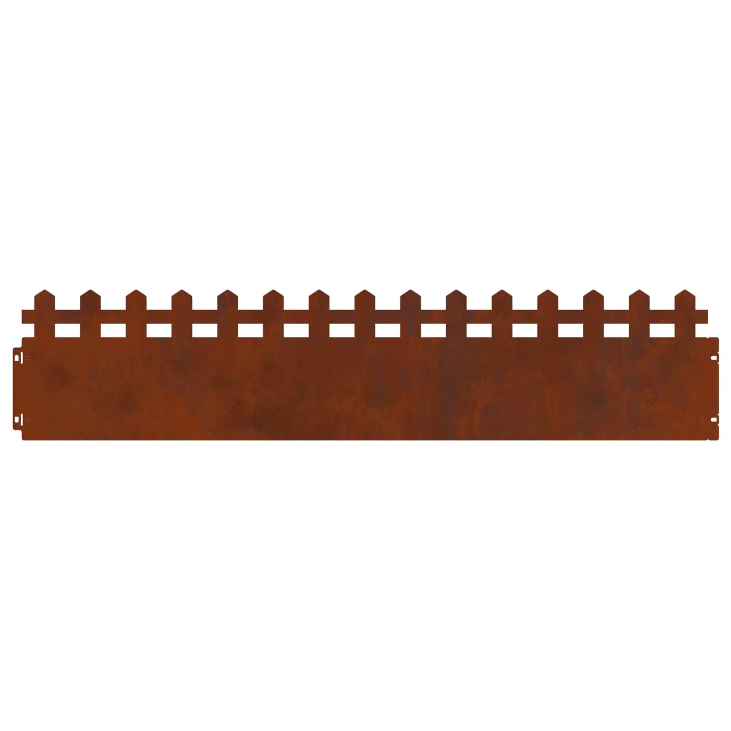Bordure per prato 20 pcs Ruggine 103 x 0,05 x 22 cm | homemem39