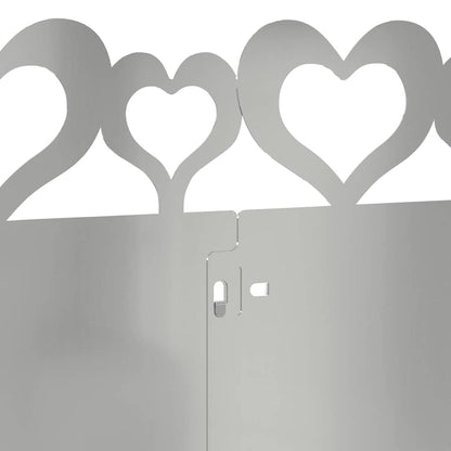 Bordure per prato 30 pcs Argento 103 x 0,05 x 22 cm