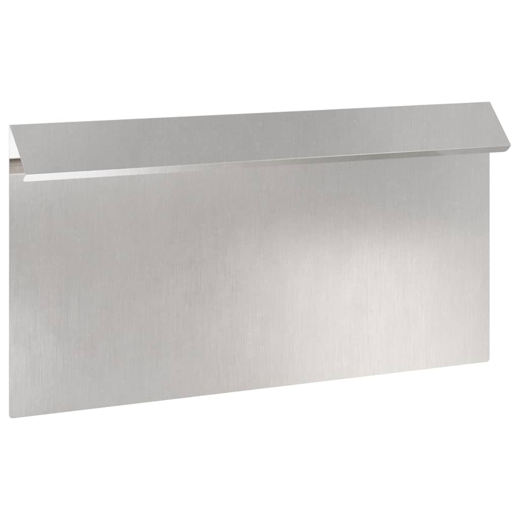 Recinto per lumache 16 pcs Argento 50 x 3,5 x 25 cm