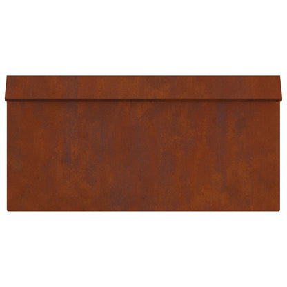 Recinto per lumache Ruggine 50 x 3,5 x 25 cm | homemem39