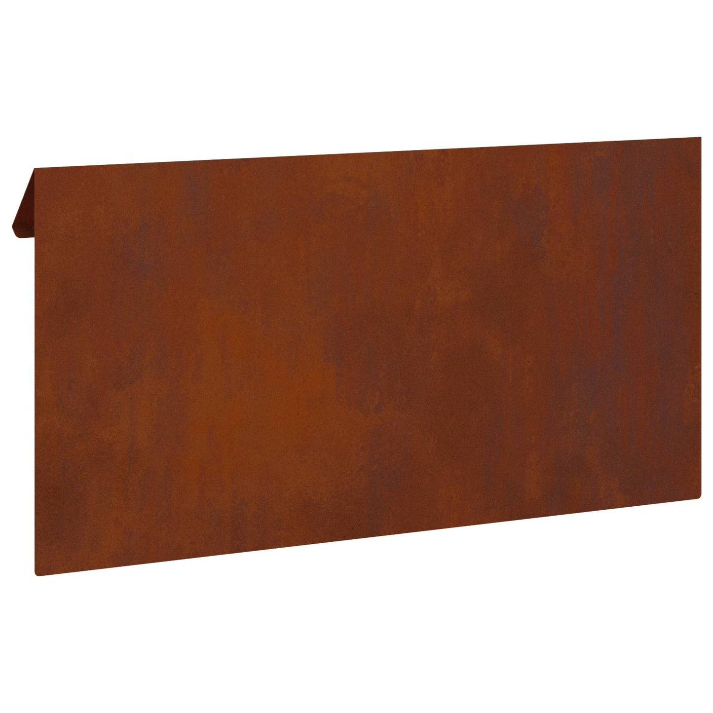 Recinto per lumache 4 pcs Ruggine 50 x 3,5 x 25 cm | homemem39