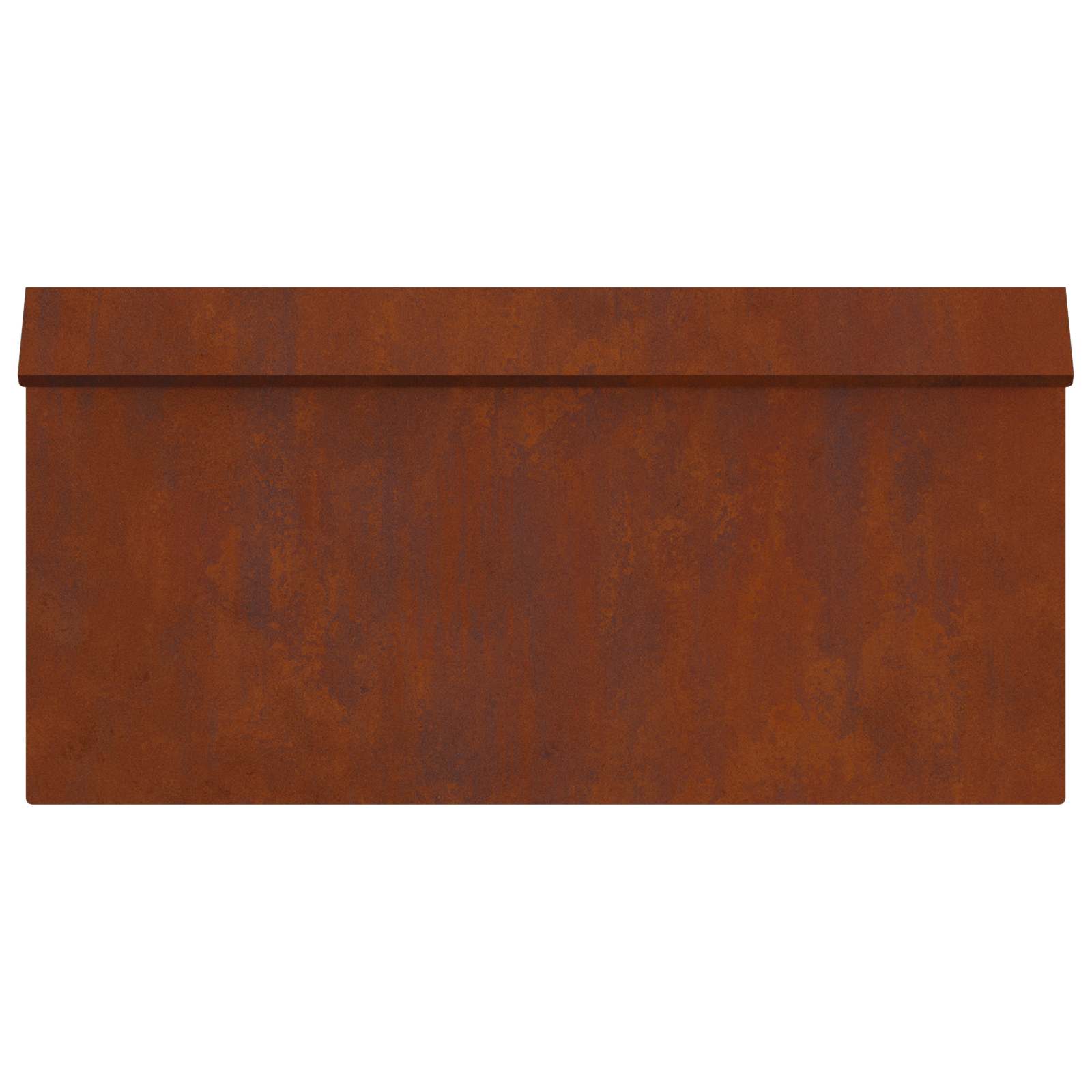 Recinto per lumache 16 pcs Ruggine 50 x 3,5 x 25 cm | homemem39