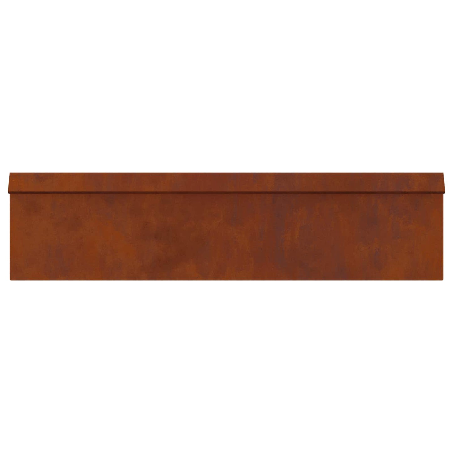 Recinto per lumache 4 pcs Ruggine 100 x 3,5 x 25 cm | homemem39