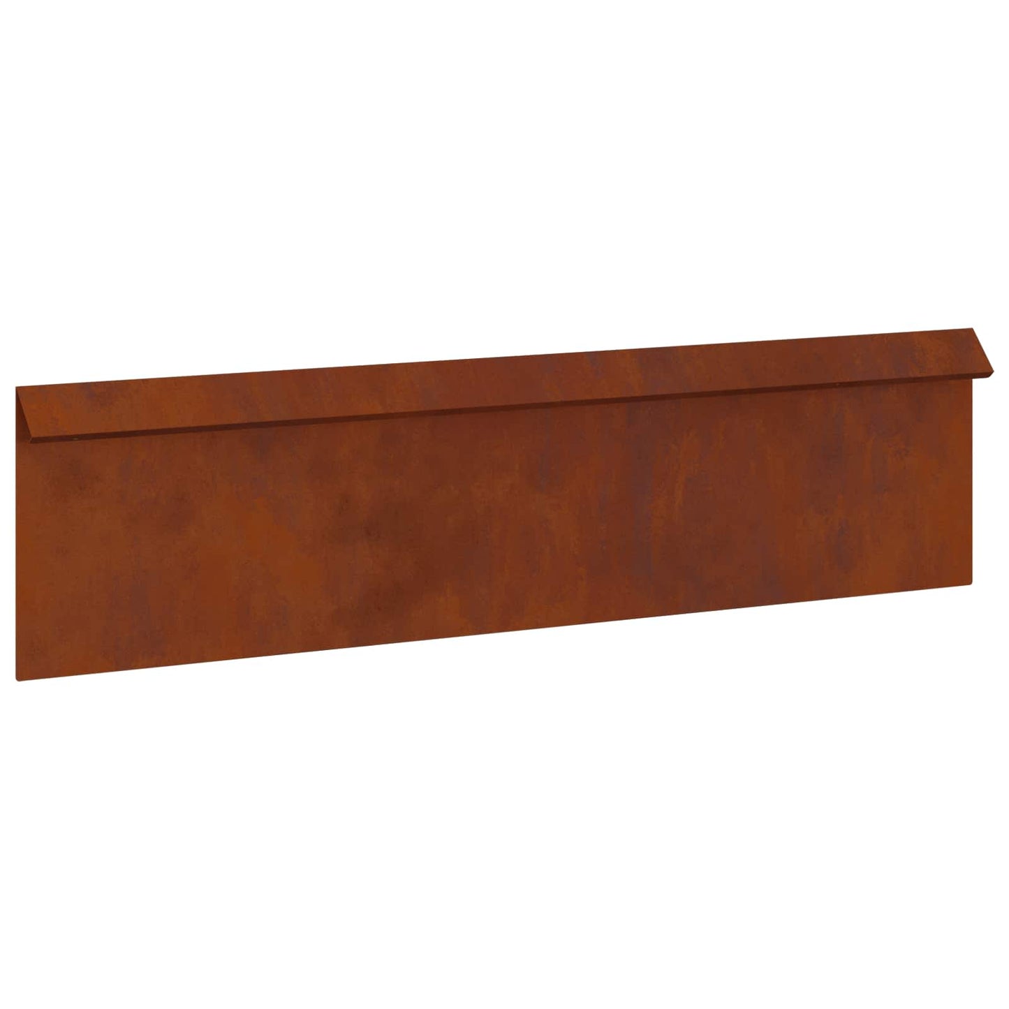 Recinto per lumache 16 pcs Ruggine 100 x 3,5 x 25 cm | homemem39