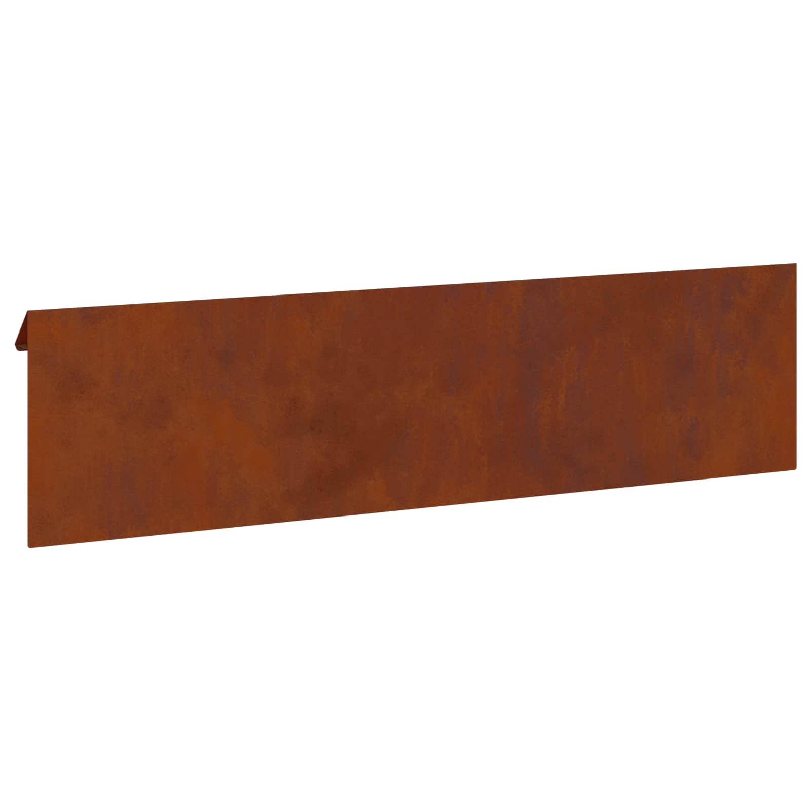 Recinto per lumache 16 pcs Ruggine 100 x 3,5 x 25 cm | homemem39