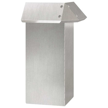 Recinto per lumache Argento 13,5 x 13,5 x 25 cm