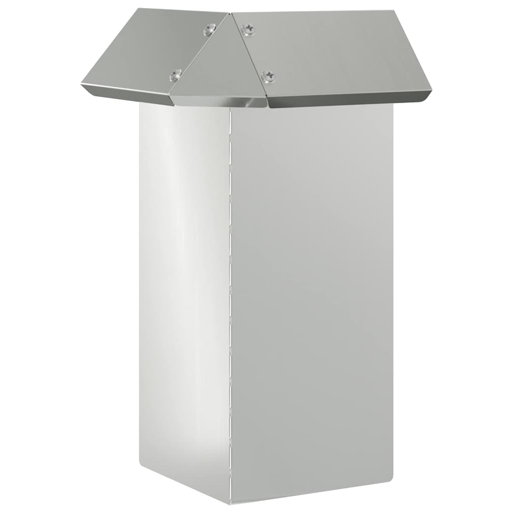 Recinto per lumache Argento 13,5 x 13,5 x 25 cm Acciaio zincato