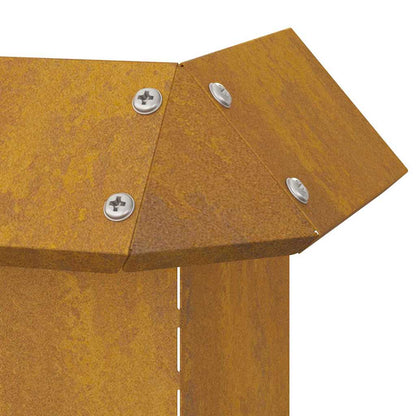 Recinto per lumache Ruggine 13,5 x 13,5 x 25 cm