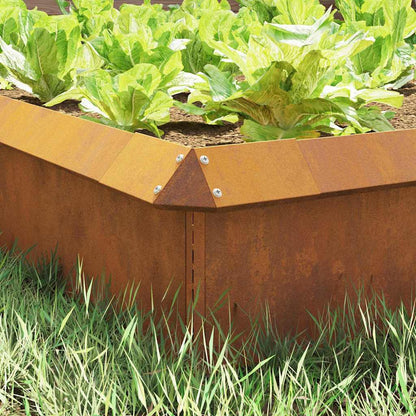 Recinto per lumache Ruggine 13,5 x 13,5 x 25 cm