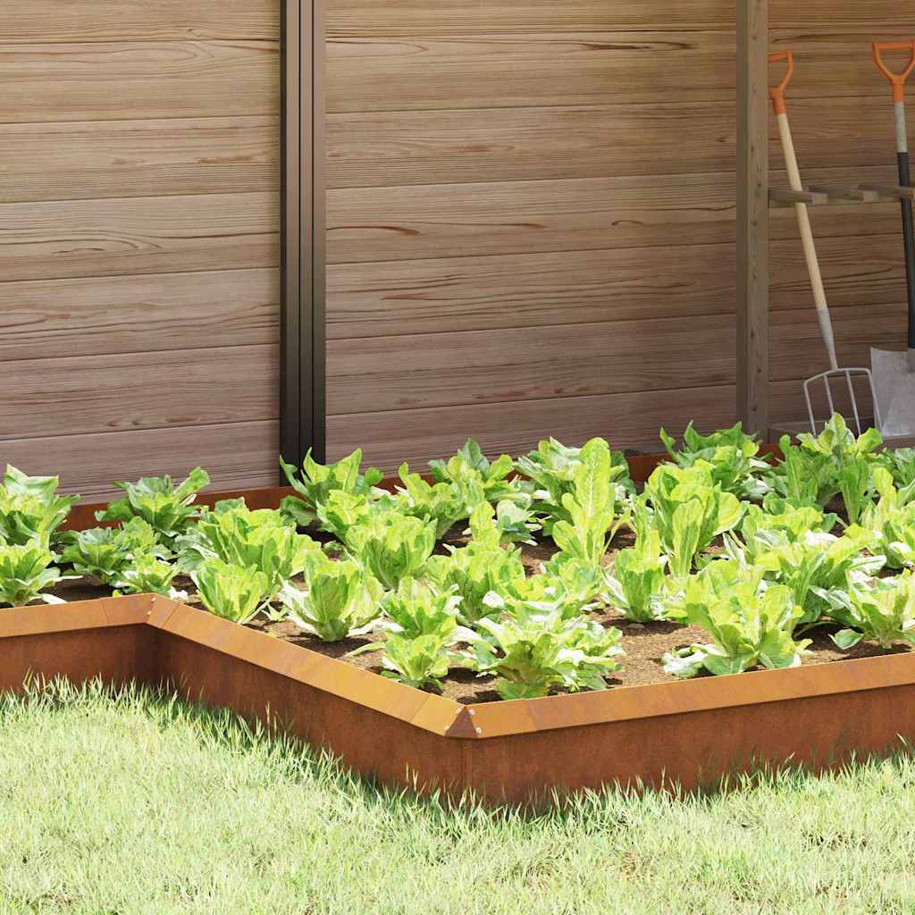 Recinto per lumache Ruggine 13,5 x 13,5 x 25 cm