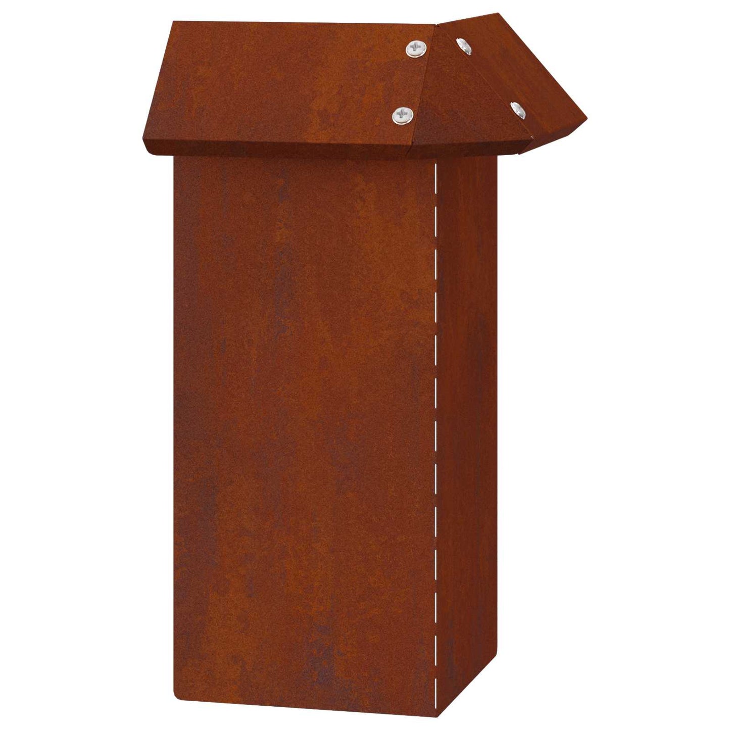 Recinto per lumache Ruggine 13,5 x 13,5 x 25 cm | homemem39