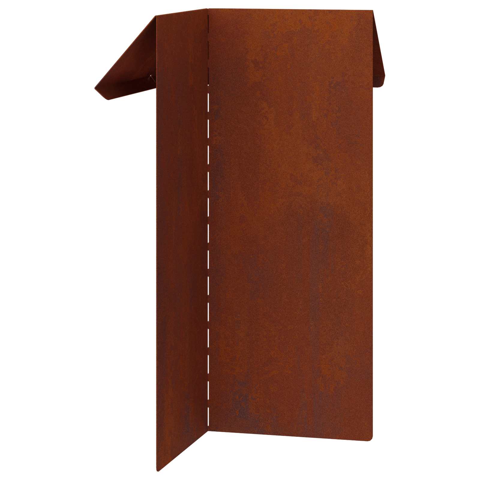 Recinto per lumache Ruggine 13,5 x 13,5 x 25 cm | homemem39