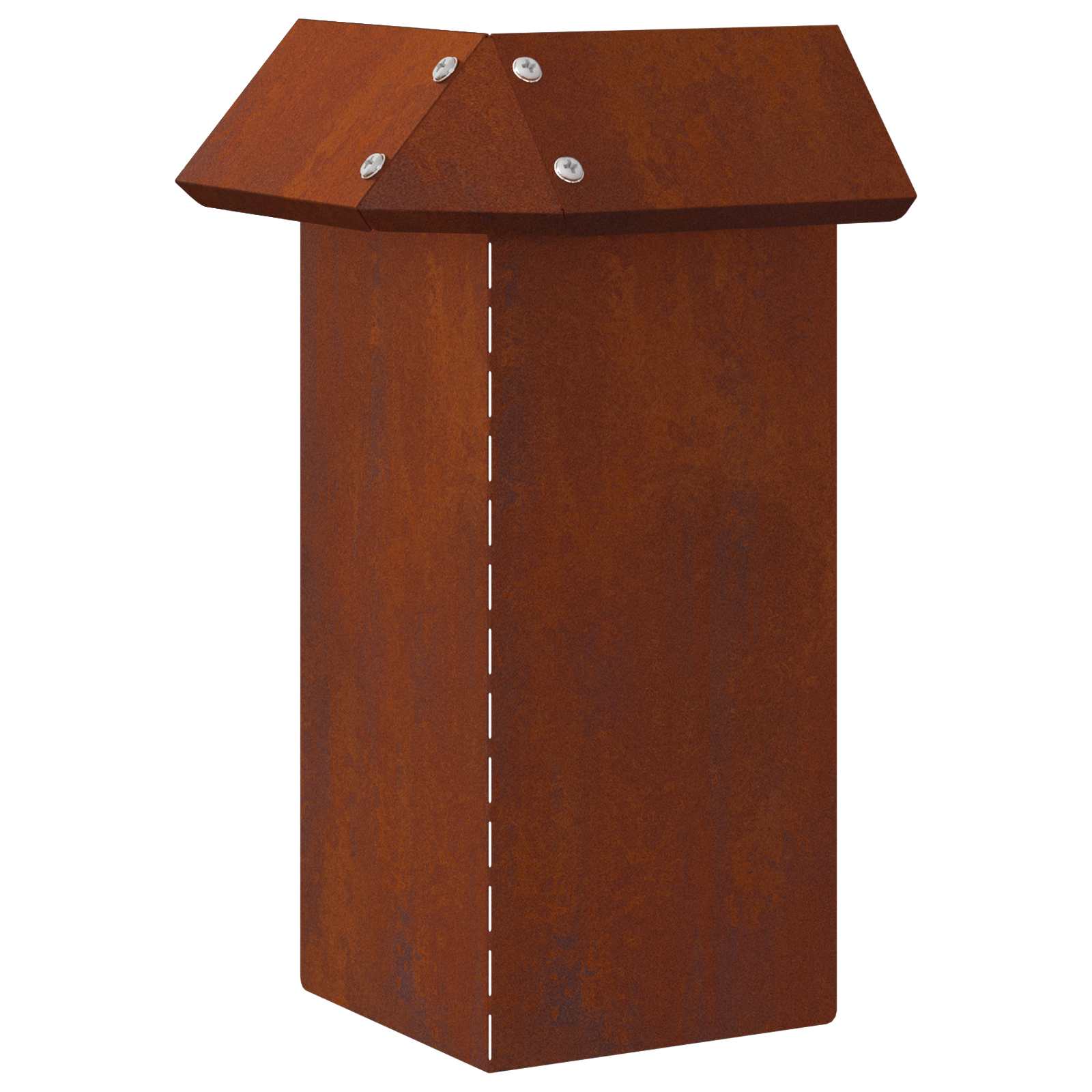Recinto per lumache Ruggine 13,5 x 13,5 x 25 cm | homemem39