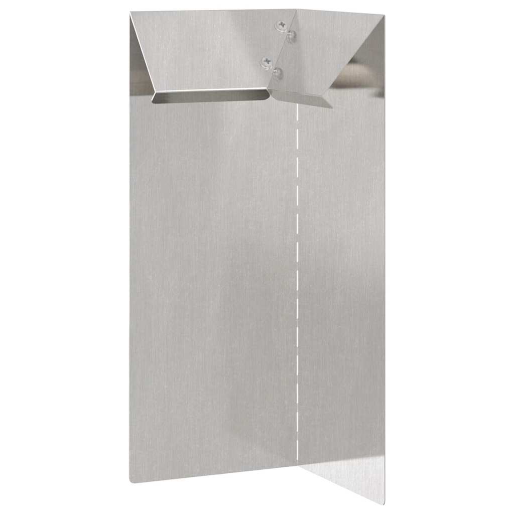 Recinto per lumache Argento 10 x 10 x 25 cm