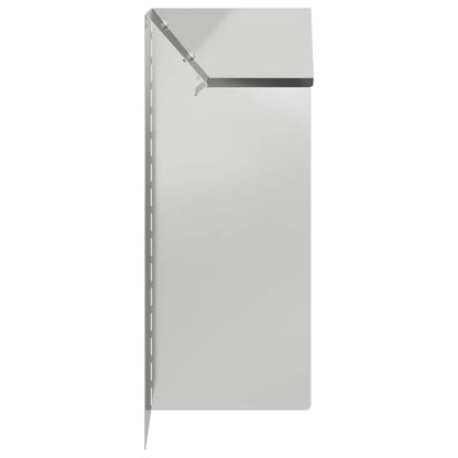 Recinto per lumache Argento 10 x 10 x 25 cm Acciaio zincato