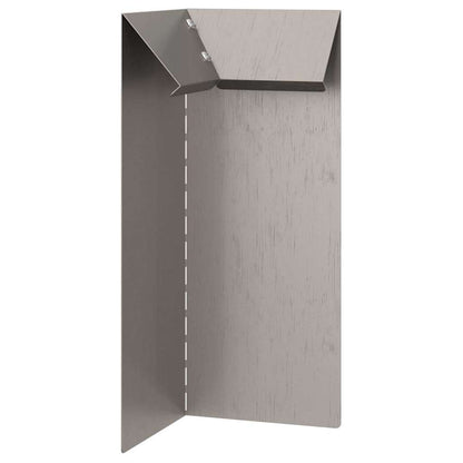 Recinto per lumache 4 pcs Ruggine 10 x 10 x 25 cm