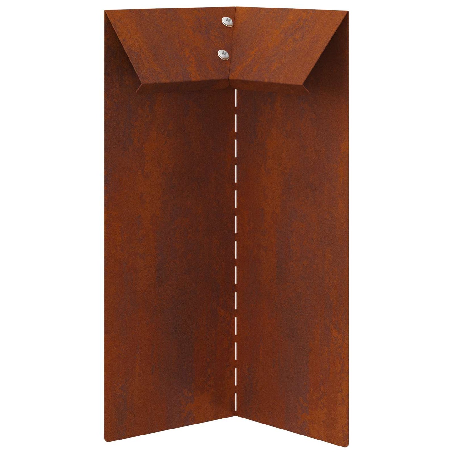 Recinto per lumache 4 pcs Ruggine 10 x 10 x 25 cm | homemem39