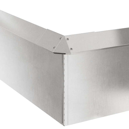 Recinzioni per lumache 8 pcs Argento Acciaio inossidabile