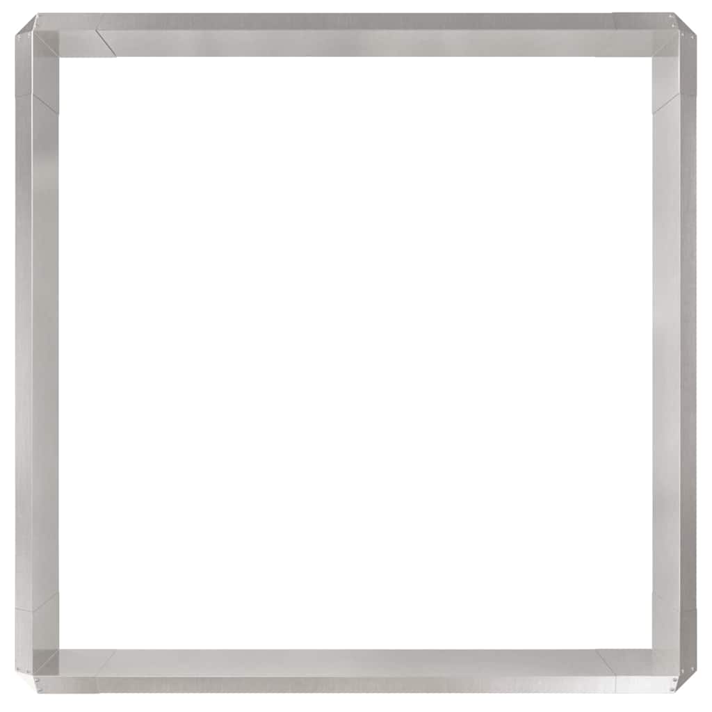 Recinzioni per lumache 8 pcs Argento Acciaio inossidabile