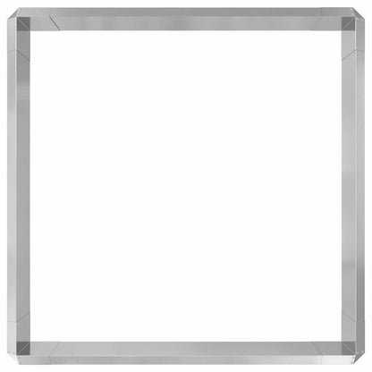 Recinzioni per lumache 8 pcs Argento Acciaio zincato