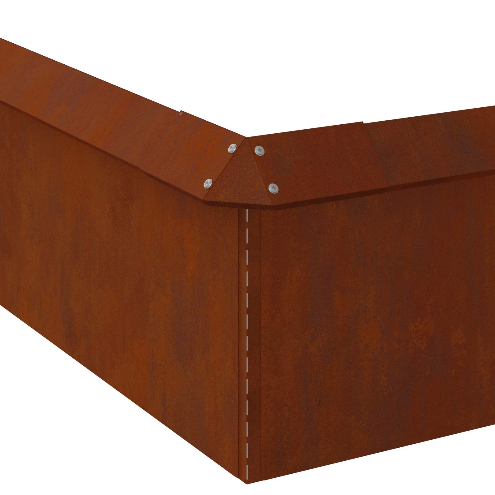 Recinzioni per lumache 8 pcs Ruggine | homemem39
