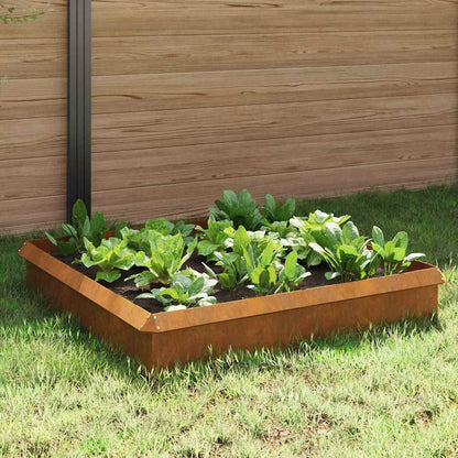 Recinzioni per lumache 8 pcs Ruggine