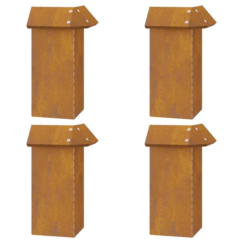 Recinzioni per lumache 8 pcs Ruggine