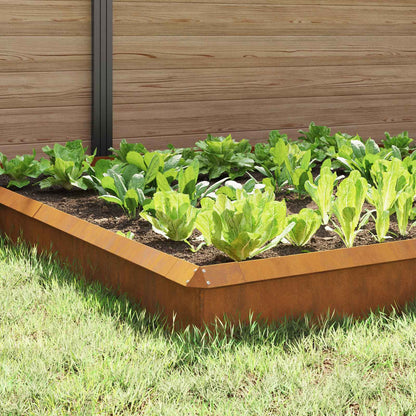 Recinzioni per lumache 12 pcs Ruggine