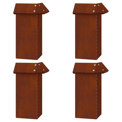 Recinzioni per lumache 12 pcs Ruggine | homemem39