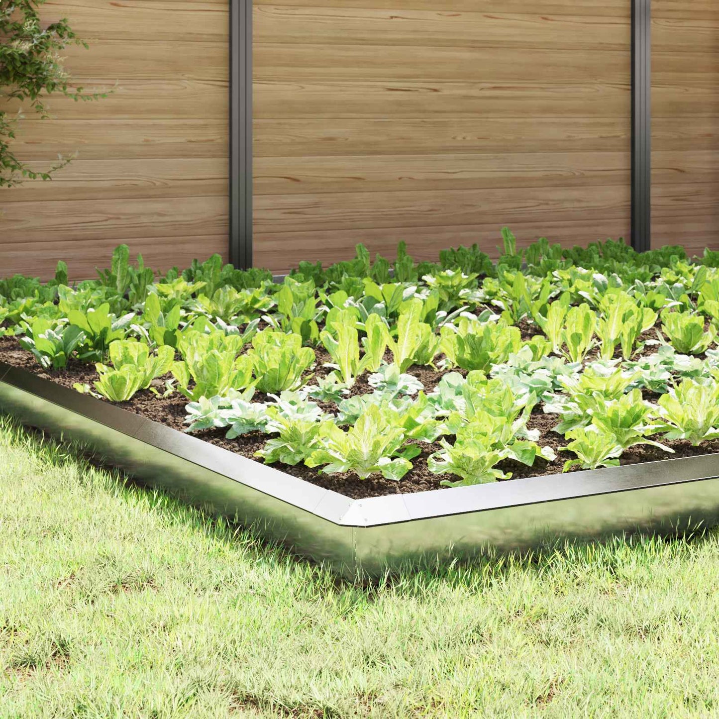 Recinzioni per lumache 20 pcs Argento Acciaio inossidabile