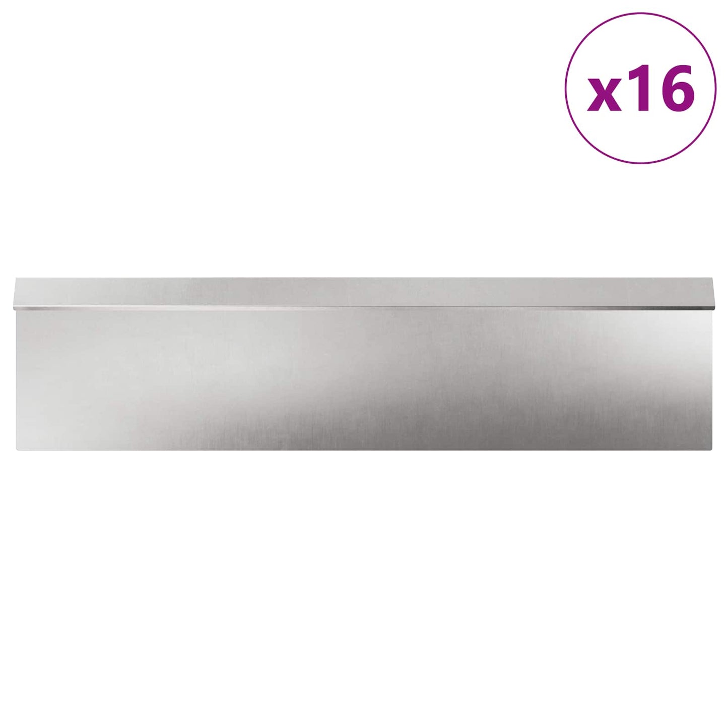 Recinzioni per lumache 20 pcs Argento Acciaio inossidabile