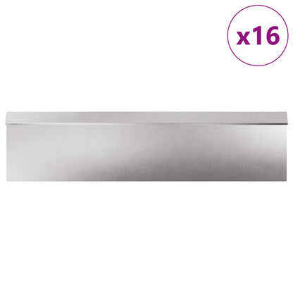 Recinzioni per lumache 20 pcs Argento Acciaio inossidabile