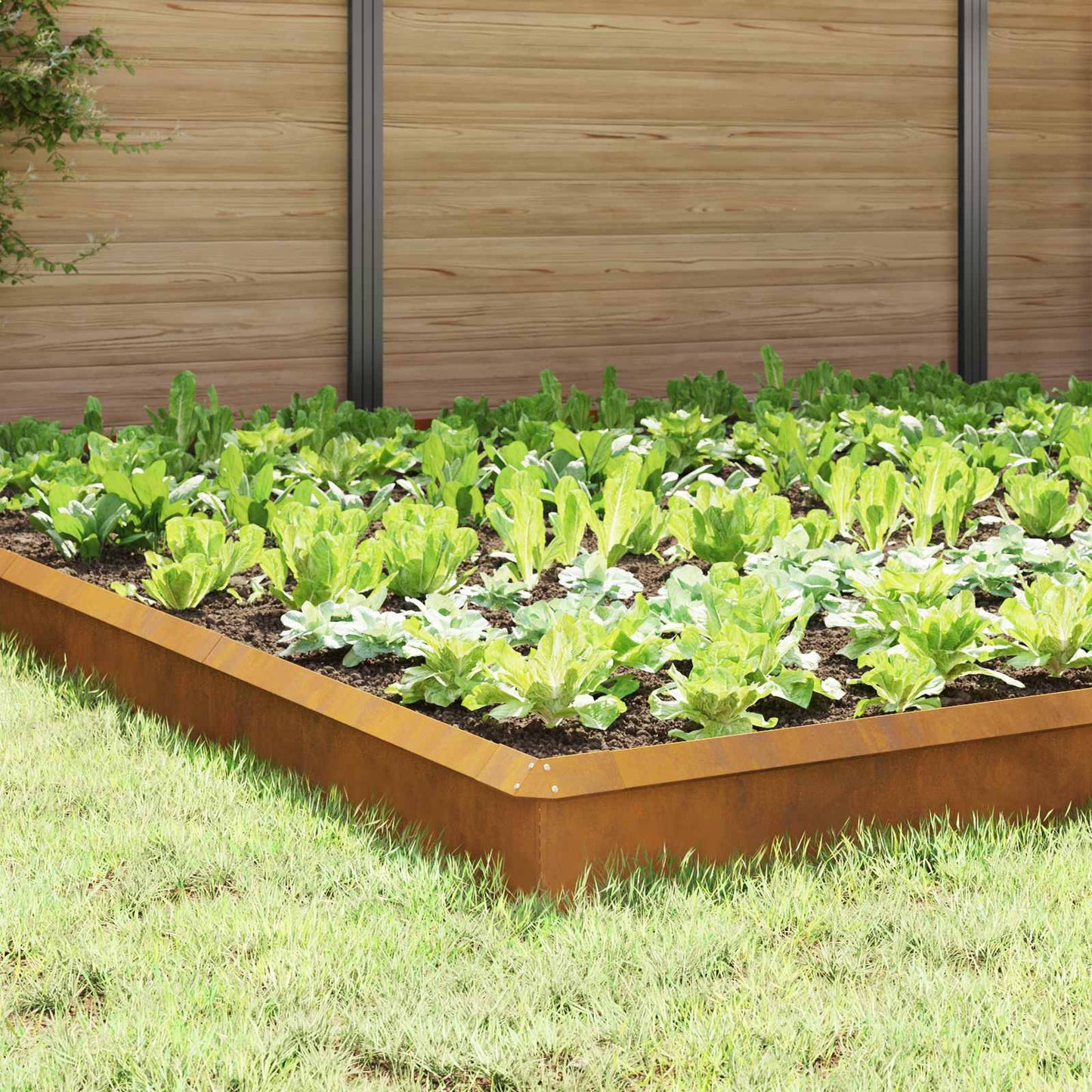 Recinzioni per lumache 20 pcs Ruggine