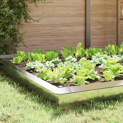 Recinzioni per lumache 16 pcs Argento Acciaio inossidabile