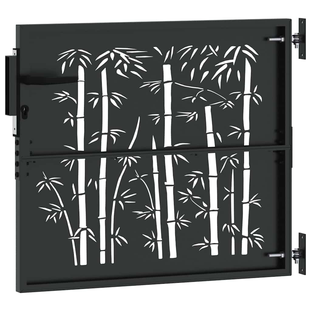Cancello da giardino 85 x 100 cm Acciaio Verniciato a Polvere | homemem39