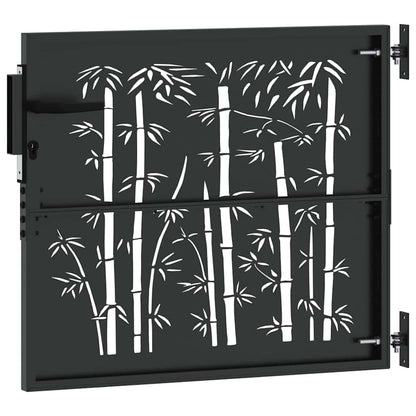 Cancello da giardino 85 x 100 cm Acciaio Verniciato a Polvere | homemem39