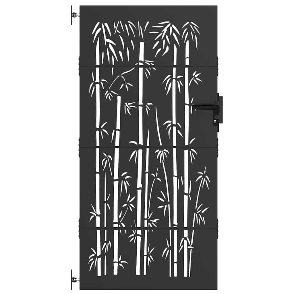 Cancello da giardino 85 x 175 cm Acciaio Verniciato a Polvere | homemem39