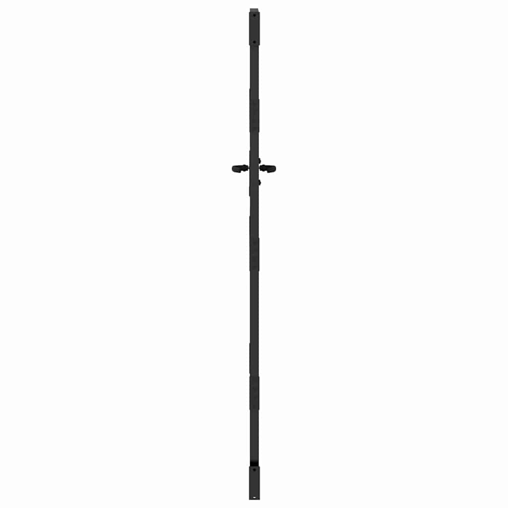 Cancello da giardino 85 x 175 cm Acciaio Verniciato a Polvere | homemem39