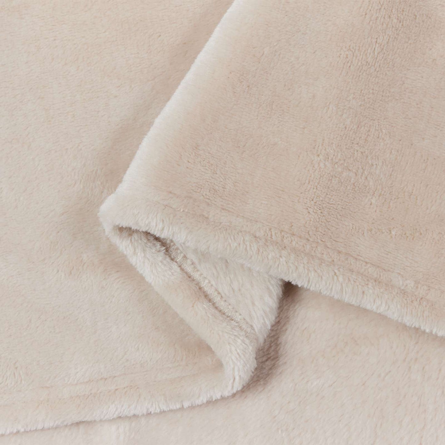 Coperta Beige 130 x 150 cm Panno | homemem39