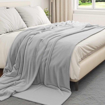 Coperta Grigio 220 x 240 cm Panno