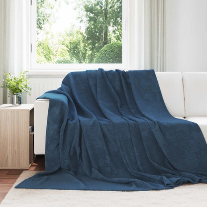 Coperta Blu navy 240 x 270 cm Panno