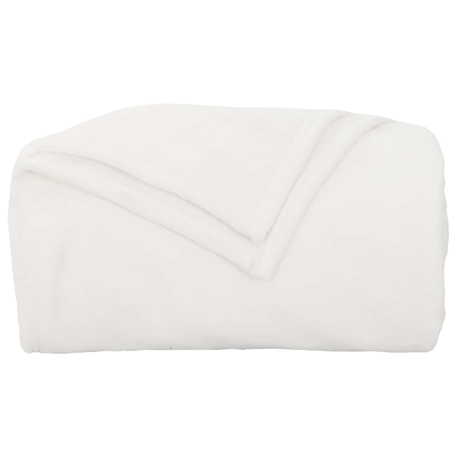 Coperta Bianco 130 x 150 cm Panno | homemem39
