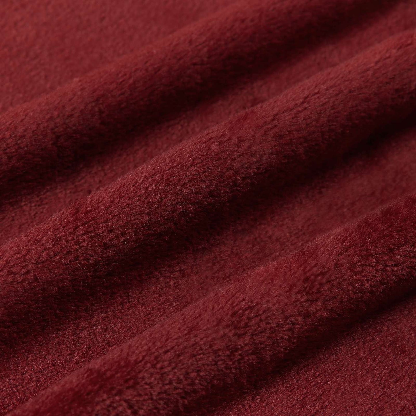 Coperta Rosso Bordeaux 130 x 150 cm Panno
